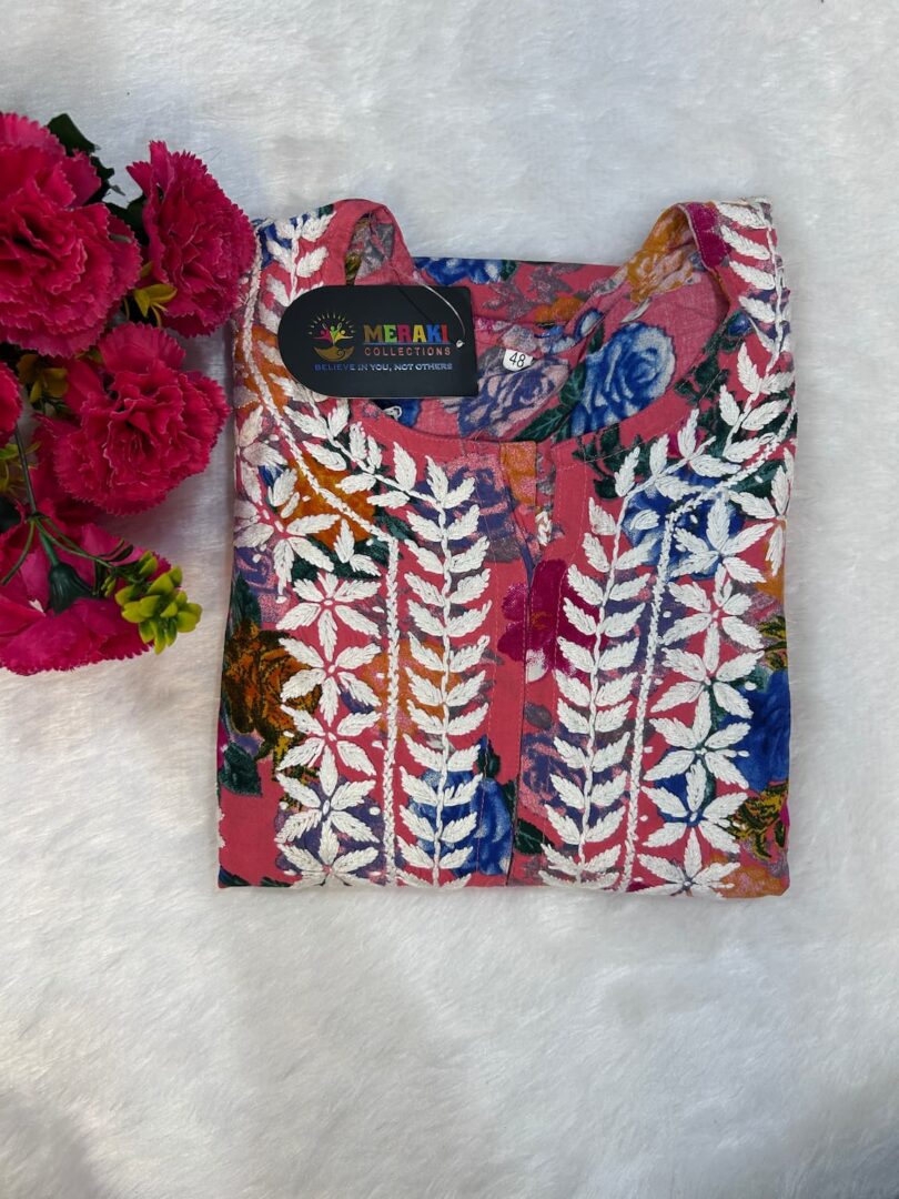 Naaz – Rayon Printed Kurti - Image 8
