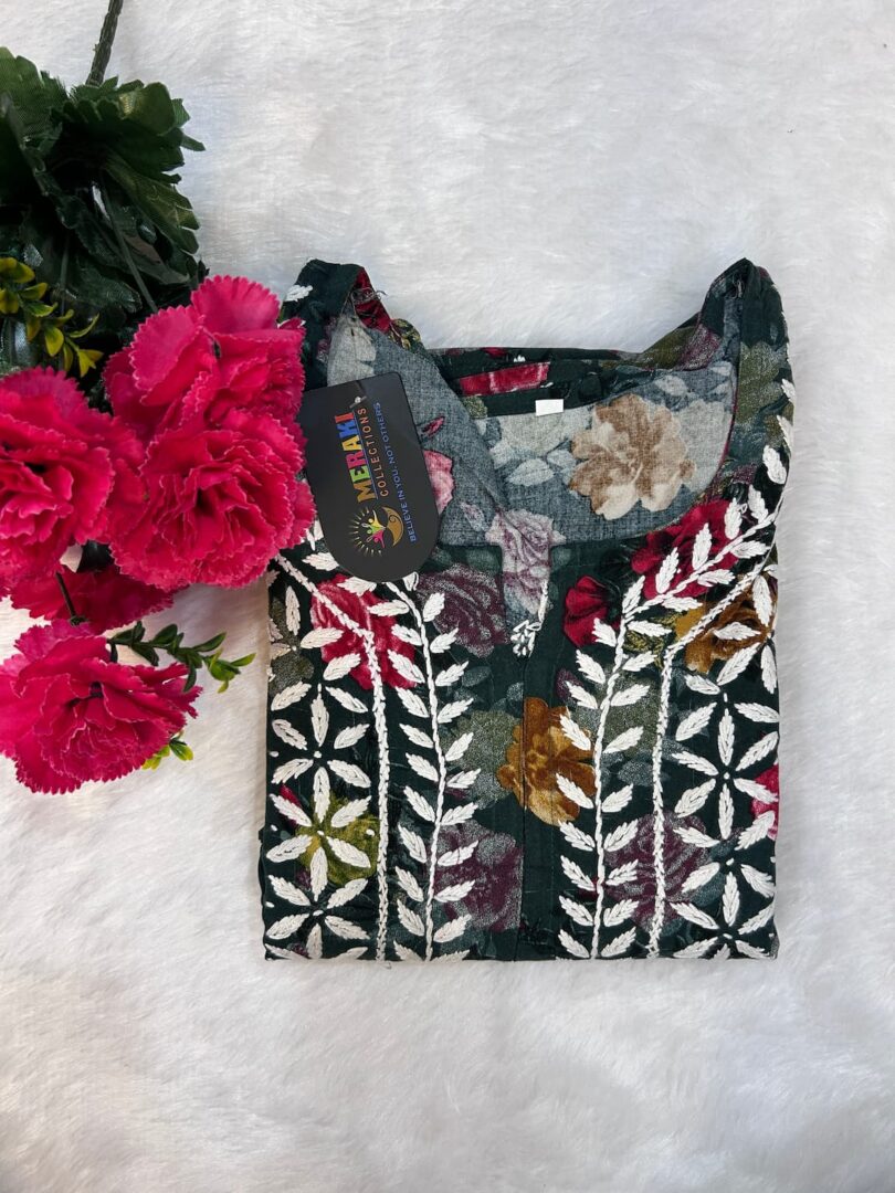 Naaz – Rayon Printed Kurti - Image 9